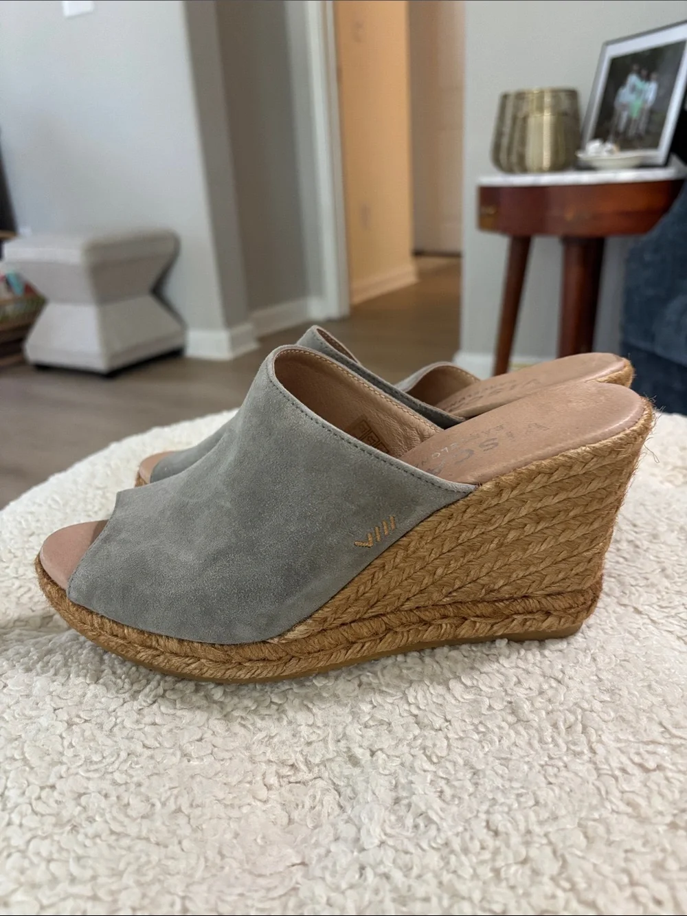 VISCATA BARCELONA ESPADRILLE WEDGES Size 40 made in Spain